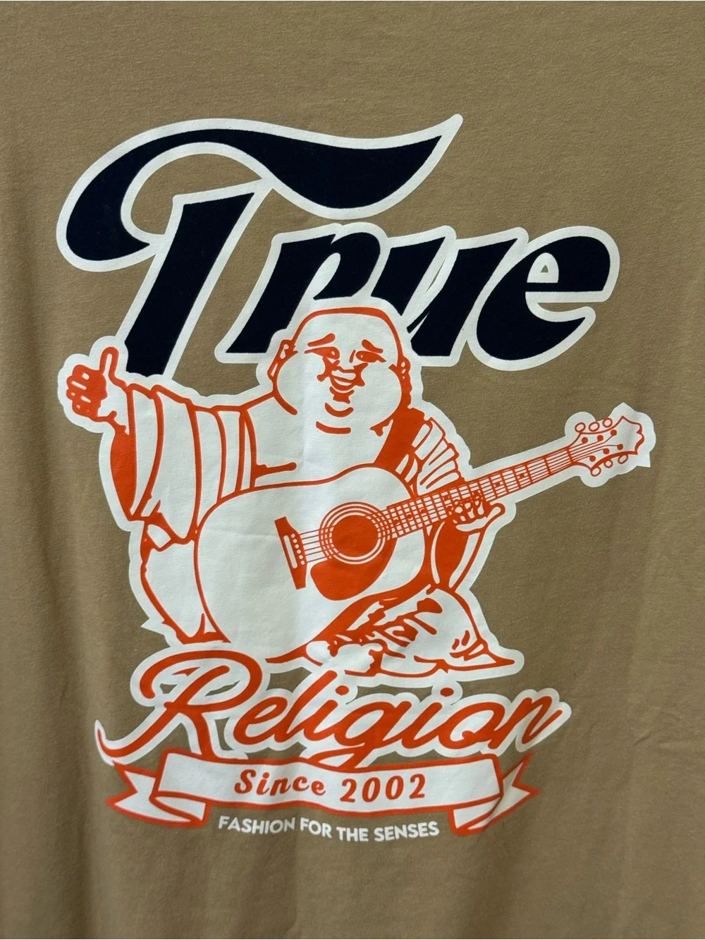 Men’s True Religion Buddha Tee L 100% Cotton